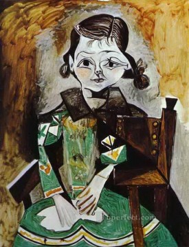 Pablo Picasso Painting - Paloma Picasso 1956 cubismo Pablo Picasso